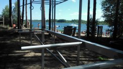 Площадка для воркаута в городе Ярославль №3022 Маленькая Современная фото