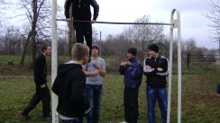 Площадка для воркаута в городе Новоукраинка №2027 Маленькая Советская фото