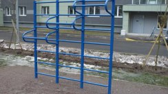 Площадка для воркаута в городе Санкт-Петербург №4836 Маленькая Современная фото