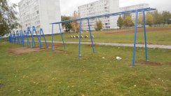 Площадка для воркаута в городе Набережные Челны №1838 Средняя Советская фото