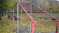 Площадка для воркаута в городе Барнаул №2528 Средняя Советская фото