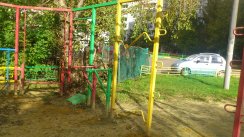 Площадка для воркаута в городе Москва №1905 Средняя Современная фото