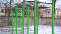 Площадка для воркаута в городе Санкт-Петербург №4728 Средняя Современная фото