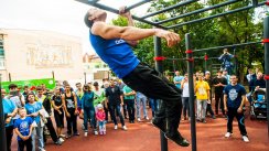 Ежегодная встреча дворовых спортсменов Рязани. (Рязань)