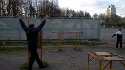 Площадка для воркаута в городе Пермь №818 Средняя Советская фото