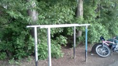 Площадка для воркаута в городе Пермь №935 Маленькая Современная фото