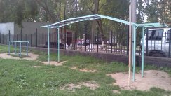Площадка для воркаута в городе Пермь №1030 Средняя Советская фото