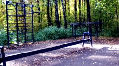 Площадка для воркаута в городе Новосибирск №1388 Маленькая Советская фото