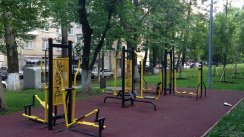 Площадка для воркаута в городе Москва №2237 Маленькая Советская фото