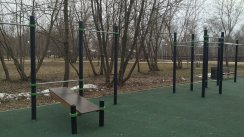 Площадка для воркаута в городе Москва №2740 Средняя Хомуты фото