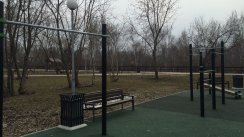Площадка для воркаута в городе Москва №2740 Средняя Хомуты фото