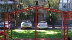 Площадка для воркаута в городе Москва №4083 Средняя Современная фото