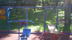 Площадка для воркаута в городе Москва №4083 Средняя Современная фото