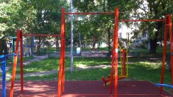 Площадка для воркаута в городе Москва №4083 Средняя Современная фото