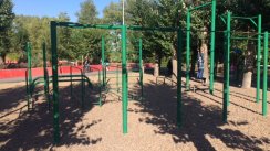 Площадка для воркаута в городе Магнитогорск №4192 Средняя Современная фото