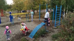 Площадка для воркаута в городе Магнитогорск №4198 Средняя Современная фото