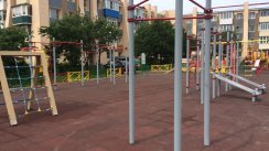 Площадка для воркаута в городе Петропавловск-Камчатский №5450 Средняя Хомуты фото