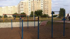 Площадка для воркаута в городе Оренбург №4080 Маленькая Советская фото
