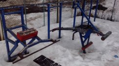 Площадка для воркаута в городе Уфа №2086 Средняя Современная фото