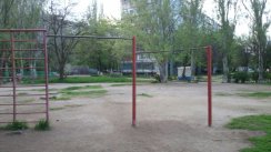 Площадка для воркаута в городе Запорожье №2129 Маленькая Советская фото