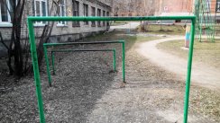 Площадка для воркаута в городе Новосибирск №127 Большая Современная фото