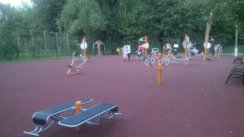 Площадка для воркаута в городе Москва №2175 Средняя Хомуты фото