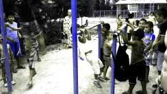 Площадка для воркаута в городе Ташкент №2335 Маленькая Советская фото