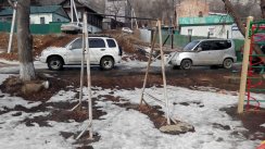 Площадка для воркаута в городе Владивосток №2713 Маленькая Советская фото