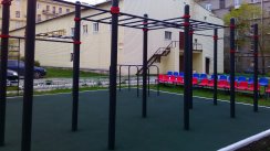 Площадка для воркаута в городе Санкт-Петербург №2885 Маленькая Хомуты фото