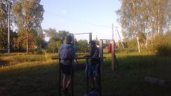 Площадка для воркаута в городе Егорьевск №2963 Маленькая Советская фото