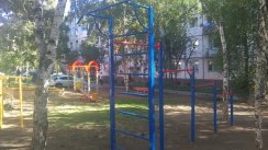 Площадка для воркаута в городе Иркутск №4581 Маленькая Хомуты фото