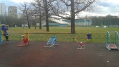 Площадка для воркаута в городе Москва №4539 Маленькая Хомуты фото