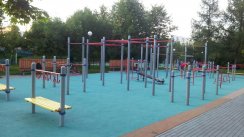 Площадка для воркаута в городе Москва №5429 Средняя Хомуты фото