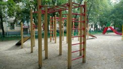 Площадка для воркаута в городе Москва №5458 Средняя Современная фото