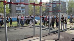 Площадка для воркаута в городе Павловский Посад №5160 Средняя Хомуты фото