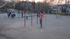 Площадка для воркаута в городе Алматы №1503 Маленькая Советская фото