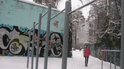 Площадка для воркаута в городе Королев №1424 Маленькая Советская фото