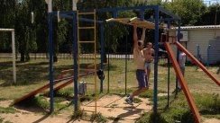 Площадка для воркаута в городе Климовск №2347 Маленькая Хомуты фото