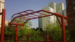 Площадка для воркаута в городе Москва №304 Средняя Современная фото