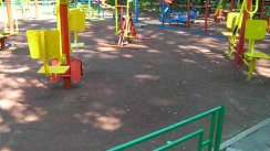 Площадка для воркаута в городе Москва №3026 Средняя Современная фото