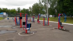 Площадка для воркаута в городе Воскресенск №5255 Средняя Хомуты фото