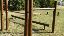 Площадка для воркаута в городе Биббиано №1831 Средняя Советская фото