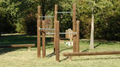 Площадка для воркаута в городе Биббиано №1831 Средняя Советская фото