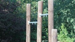 Площадка для воркаута в городе Биббиано №1831 Средняя Советская фото