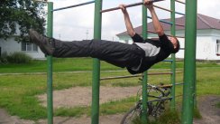 Площадка для воркаута в городе Новосибирск №1721 Маленькая Советская фото