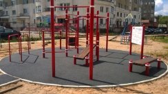 Площадка для воркаута в городе Тверь №2361 Маленькая Хомуты фото