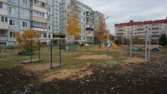 Площадка для воркаута в городе Зеленоград №2553 Маленькая Современная фото