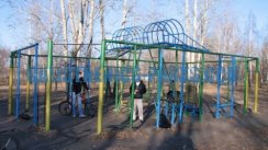 Площадка для воркаута в городе Омск №3486 Большая Легендарная фото