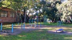 Площадка для воркаута в городе Владивосток №4341 Маленькая Советская фото