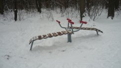 Площадка для воркаута в городе Пенза №406 Маленькая Современная фото